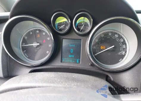 2015 Buick Verano Leather Group из США, поврежденный, VIN 1G4PS5SK9F4193492